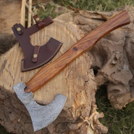 Damascus Steel Axe